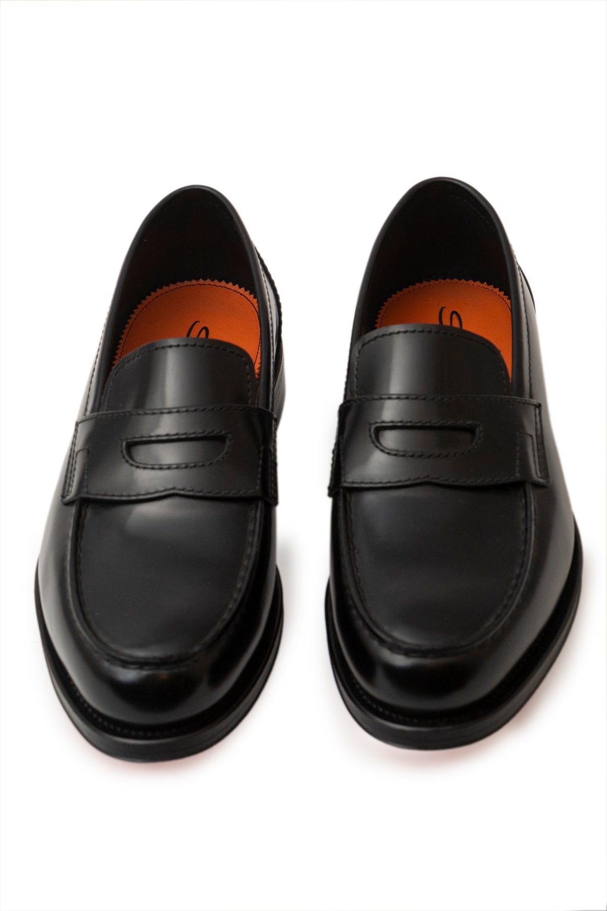 SANTONI suede moccasin