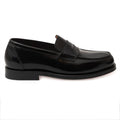 SANTONI suede moccasin