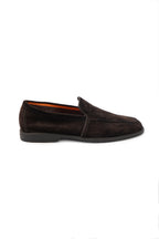 MALIBU suede moccasin by Santoni