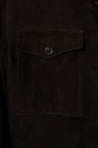 Suede field jacket by Mandelli