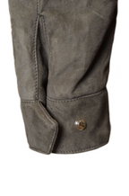 Field jacket in suede by Mandelli