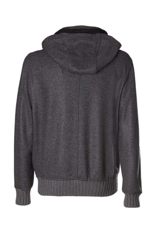 Giubbino in cashmere con cappuccio by Mandelli