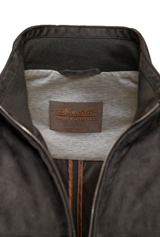 Suede jacket by Mandelli
