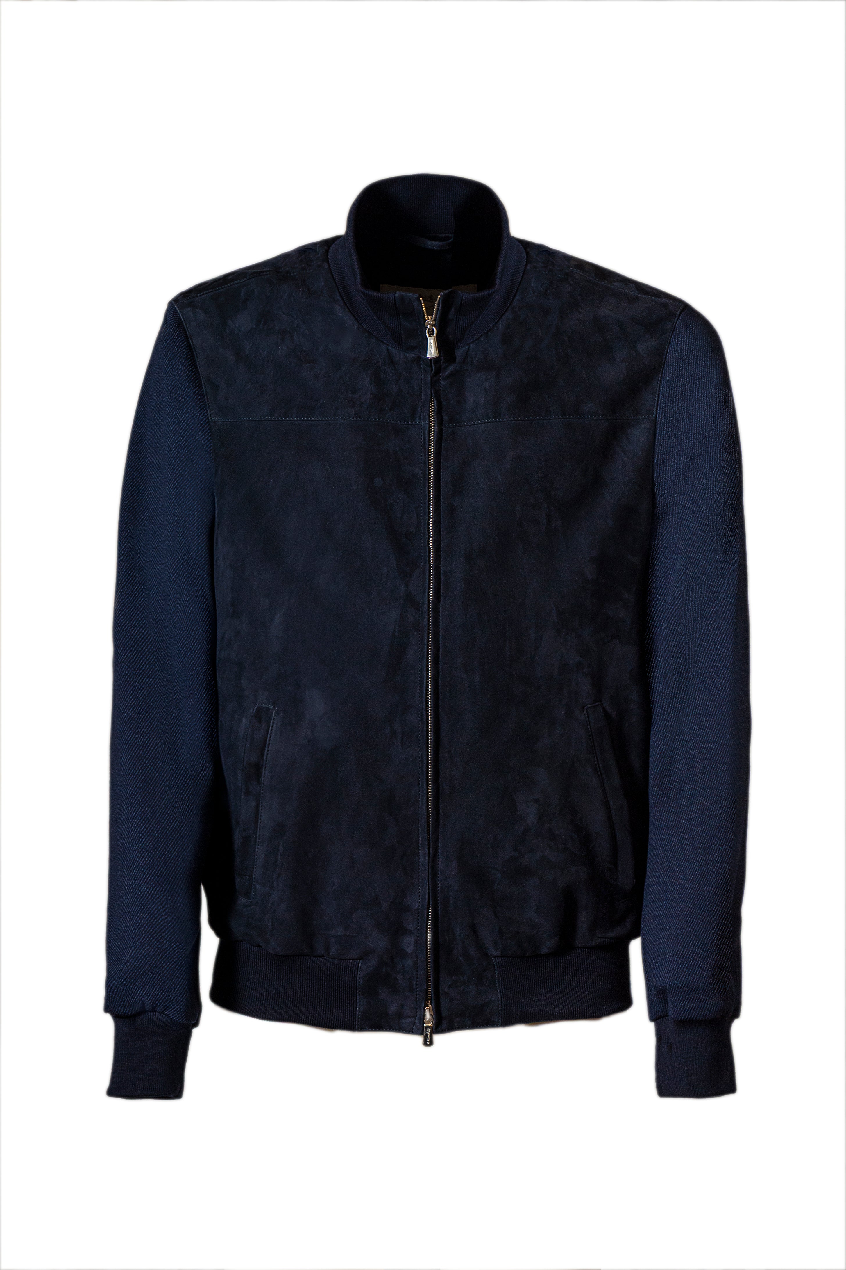 Giubbino suede e maglia by Mandelli