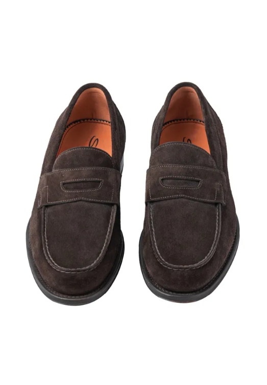 Mocassino camoscio SANTONI
