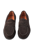 Mocassino camoscio SANTONI