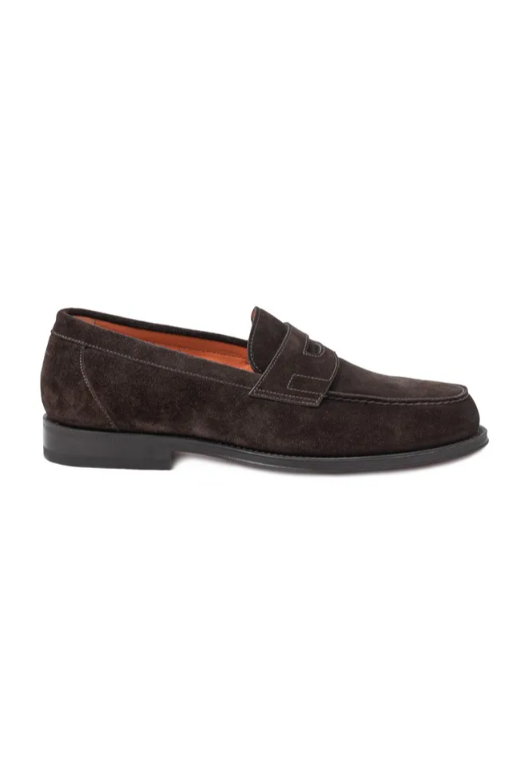 Mocassino camoscio SANTONI