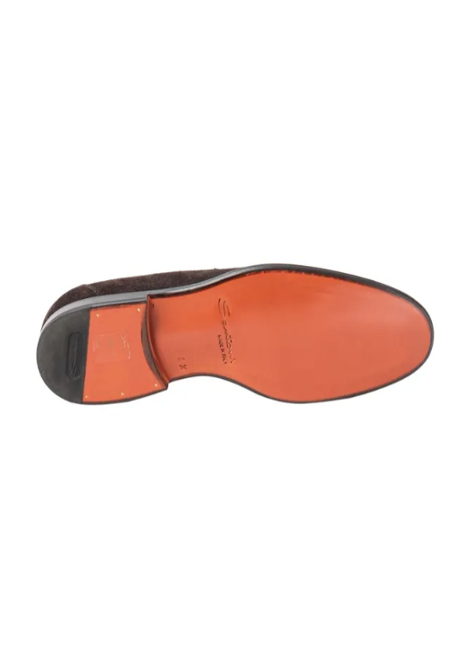 Mocassino camoscio SANTONI
