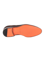 Suede moccasin with tassels by SANTONI