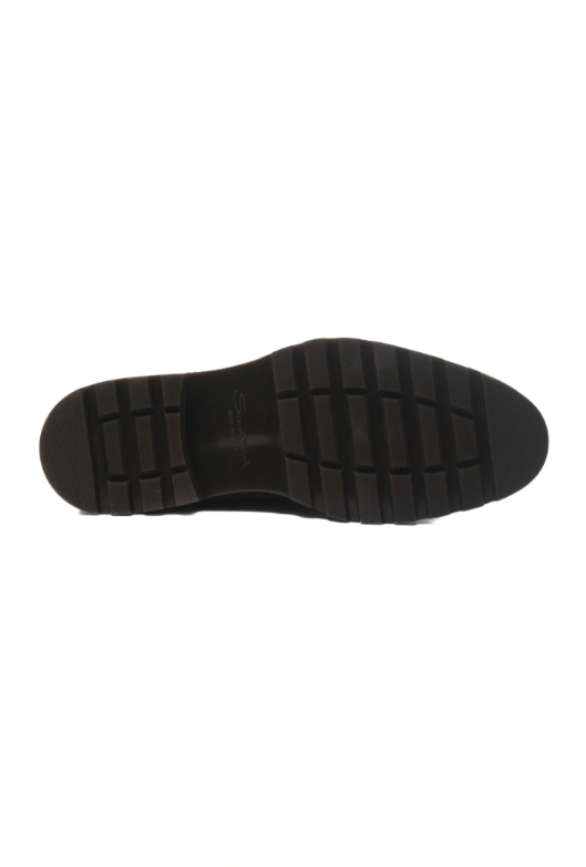 Suede ankle boot by Santoni