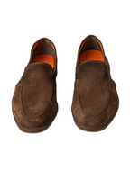 MALIBU suede moccasin by Santoni
