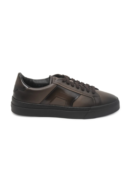 Sneaker doppia fibbia by SANTONI