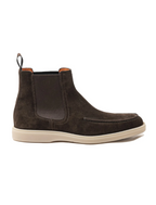 Stivaletto Chelsea camoscio by SANTONI