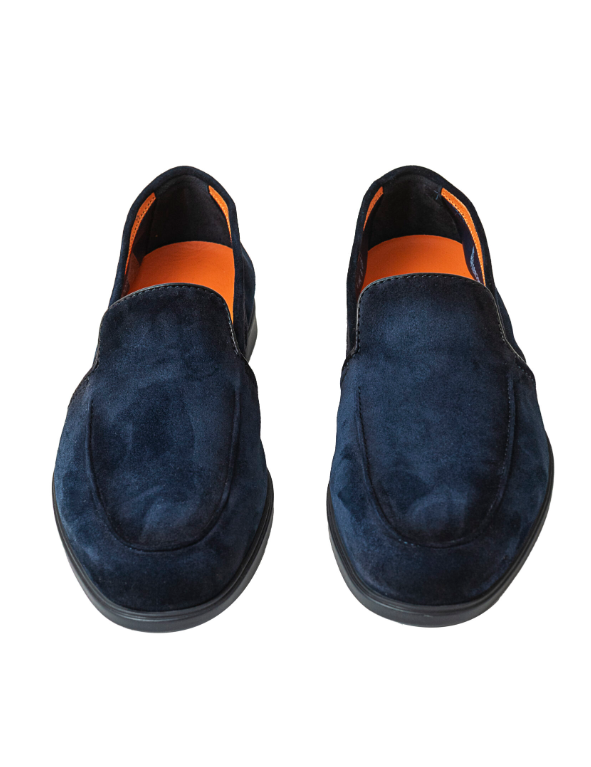 MALIBU suede moccasin by Santoni